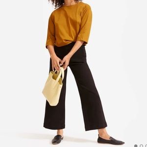 Everlane Wide Leg Crop Pant